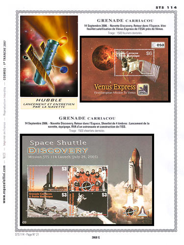 page _3068_G_ de album collection espace de timbres