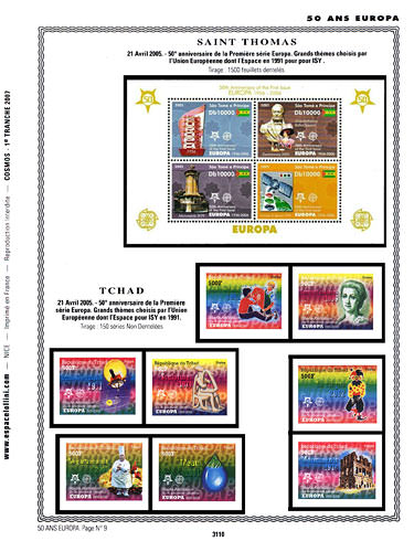 page _3110__ de album collection espace de timbres