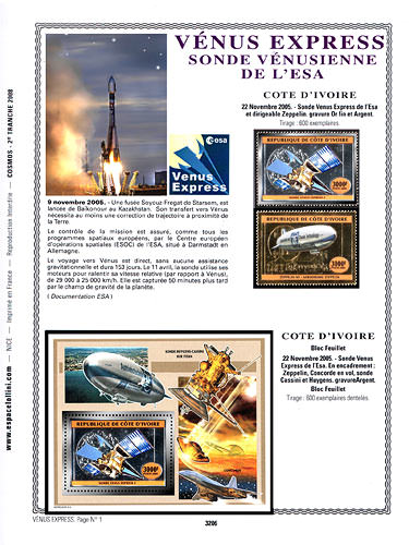 page _3206__ de album collection espace de timbres