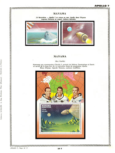 page number _320_B_ from album espace to collect stamps