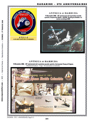 page _3219__ de album collection espace de timbres