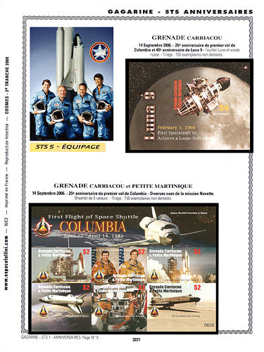 page _3221__ de album collection espace de timbres