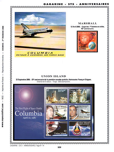 page _3230__ de album collection espace de timbres