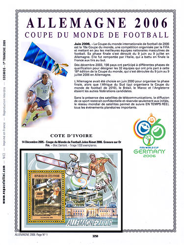page _3250__ de album collection espace de timbres