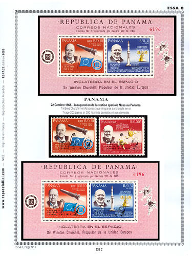 page _326_C_ de album collection espace de timbres