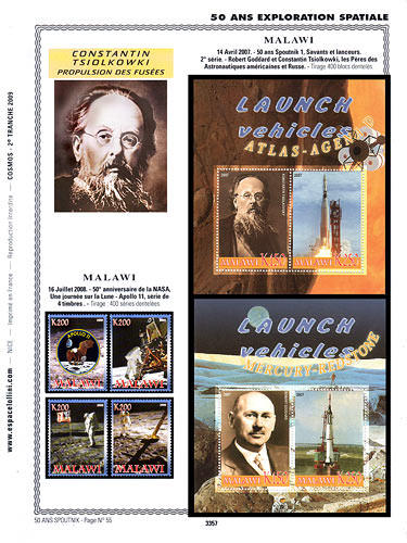 page _3357__ de album collection espace de timbres