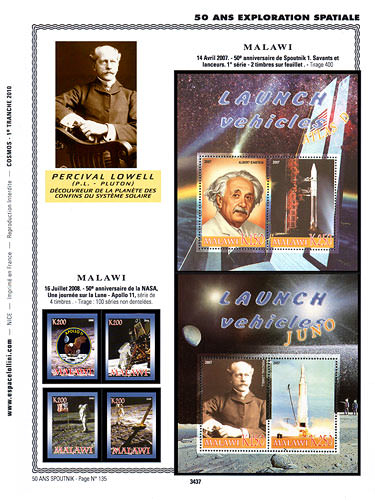 page _3437__ de album collection espace de timbres