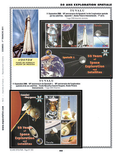 page _3503__ de album collection espace de timbres