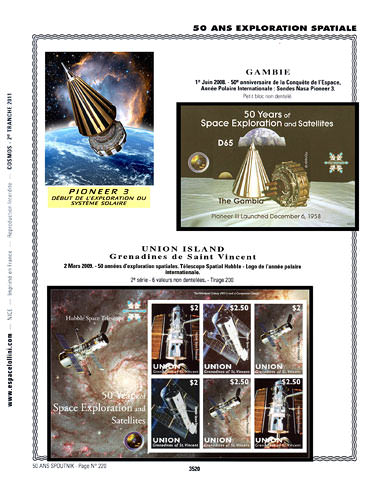 page _3520__ de album collection espace de timbres