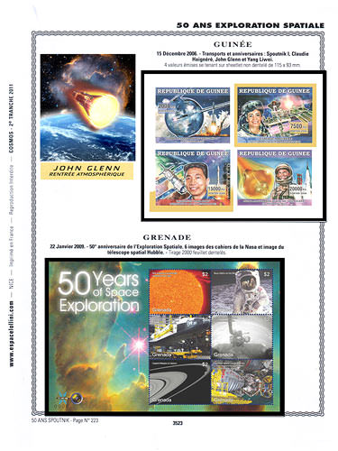 page _3523__ de album collection espace de timbres