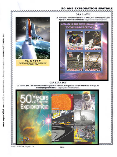 page _3524__ de album collection espace de timbres