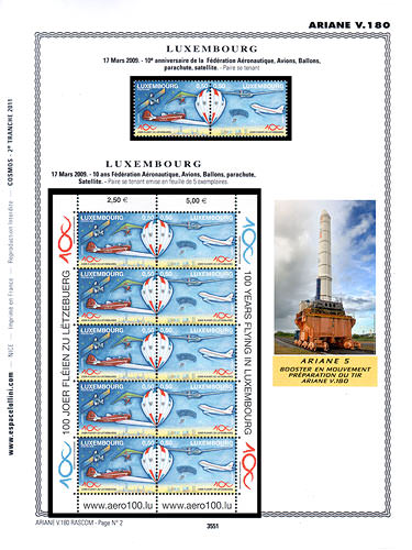 page _3551__ de album collection espace de timbres