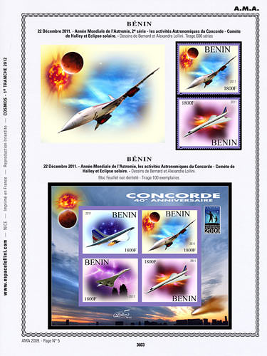 page _3603__ de album collection espace de timbres
