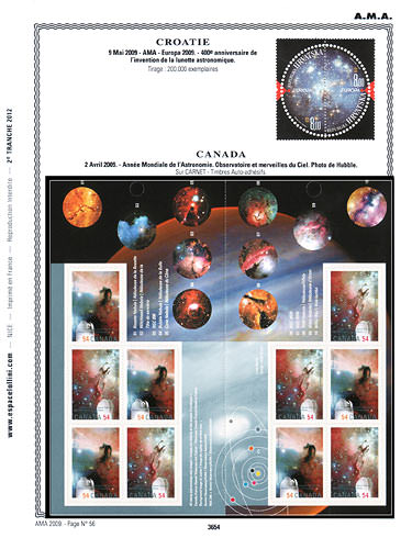 page _3654__ de album collection espace de timbres