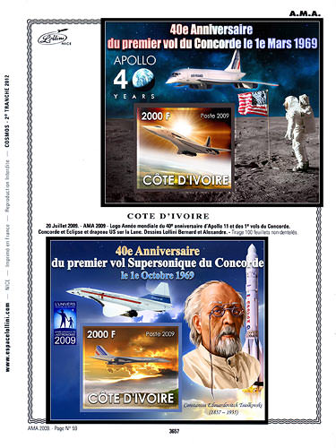 page _3657__ de album collection espace de timbres
