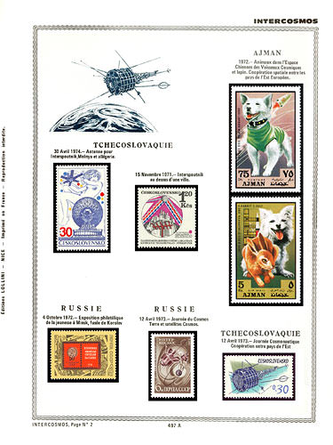 page _497_A_ de album collection espace de timbres