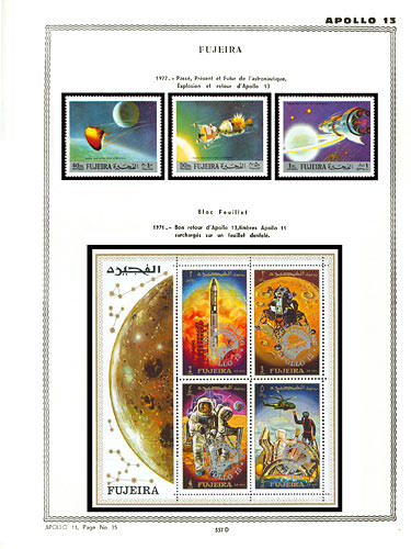 page number _557_D_ from album espace to collect stamps