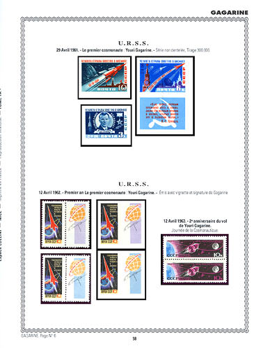 page number _58__ from album espace to collect stamps