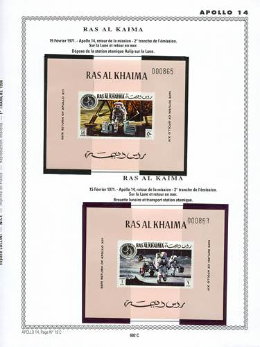 page _602_C_ de album collection espace de timbres