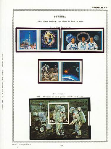 page _613_B_ de album collection espace de timbres