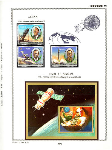 page number _627_L_ from album espace to collect stamps