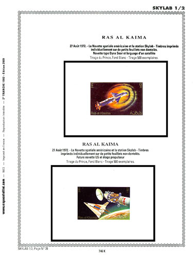 page _746_K_ de album collection espace de timbres