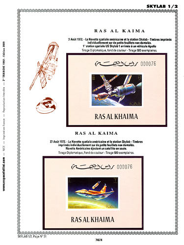 page _746_N_ de album collection espace de timbres