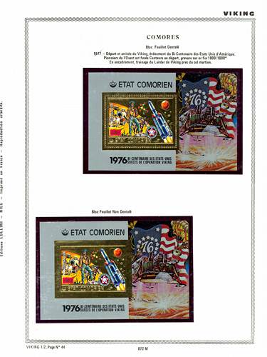 page _872_M_ de album collection espace de timbres