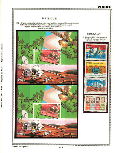 page _872_P_ de album collection espace de timbres