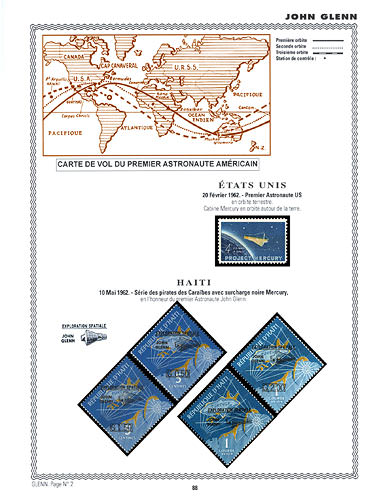 page number _88__ from album espace to collect stamps