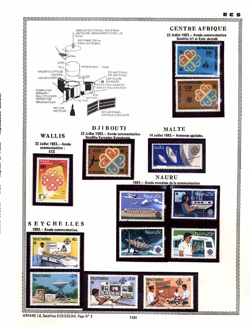 page _1191__ de album collection espace de timbres