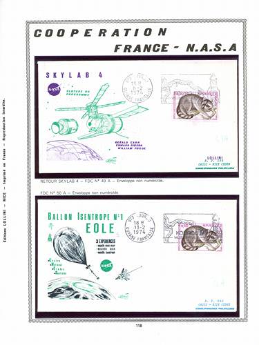 page number kourou_118__ from album kourou to collect stamps