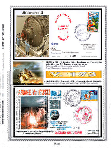 page kourou_1450__ de album collection kourou de timbres