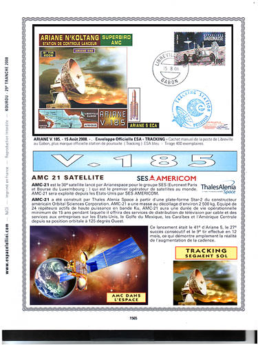 page kourou_1565__ de album collection kourou de timbres