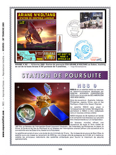 page kourou_1579__ de album collection kourou de timbres