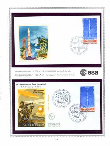 page number kourou_234__ from album kourou to collect stamps