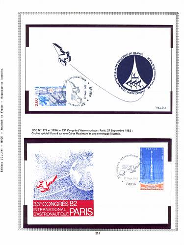 page number kourou_274__ from album kourou to collect stamps