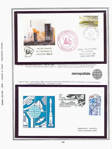 page number kourou_326__ from album kourou to collect stamps