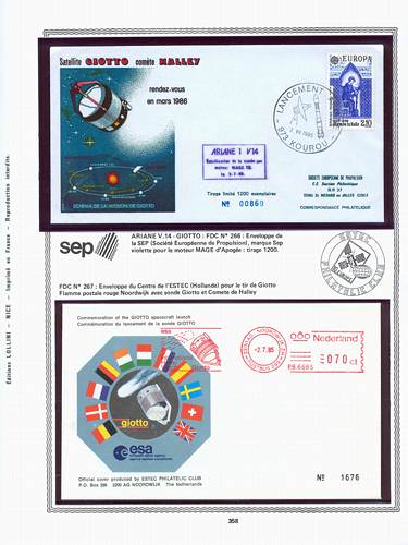 page number kourou_358__ from album kourou to collect stamps