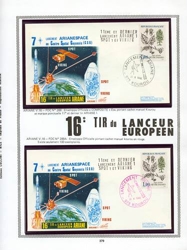 page number kourou_379__ from album kourou to collect stamps