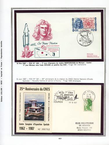 page number kourou_417__ from album kourou to collect stamps