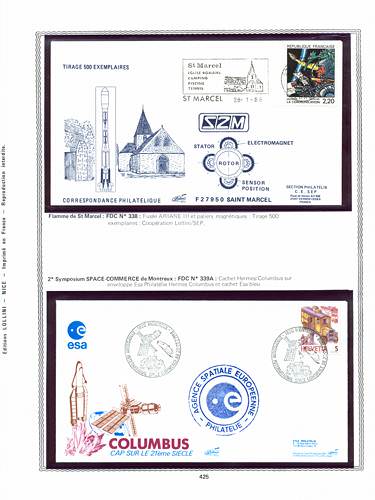 page number kourou_425__ from album kourou to collect stamps