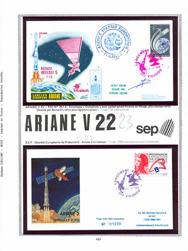 page number kourou_437__ from album kourou to collect stamps