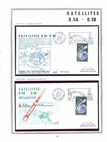 page kourou_74__ de album collection kourou de timbres