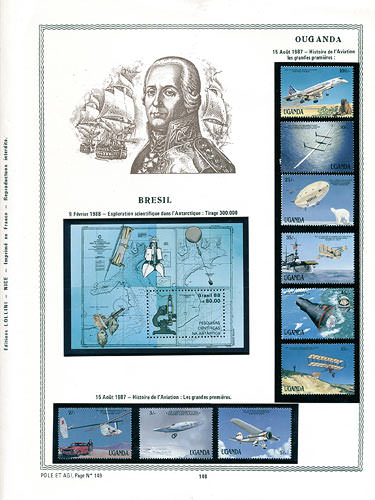 page pole_149__ de album collection pole de timbres