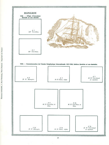 page number pole_21__ from album pole to collect stamps