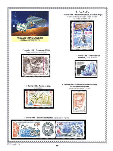 page pole_236__ de album collection pole de timbres