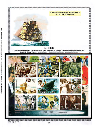 page number pole_241__ from album pole to collect stamps