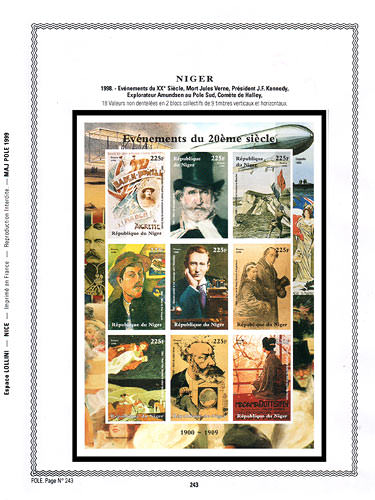 page pole_243__ de album collection pole de timbres