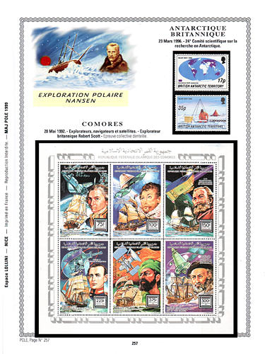page pole_257__ de album collection pole de timbres